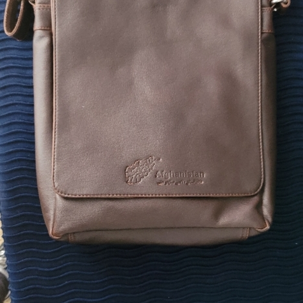 Brown Leather Men's/woman's Bag